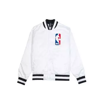 Nike SB X NBA Padded Bomber Skateboard Повседневная куртка Мужская верхняя одежда Белый AH3393-100 XXL