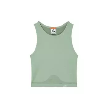 Nike Серия ACG Пуловер с круглым вырезом Delta River Однотонный Жилет без рукавов Женские жилеты Горизонтально-зеленый FV7324-370 S