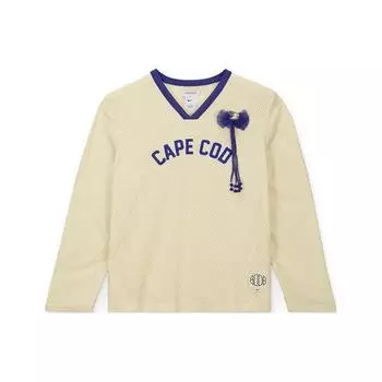Nike Сетчатый трикотаж X BODE (Азия) Кремовый/синий уличная одежда унисекс FJ8795-120 XXL