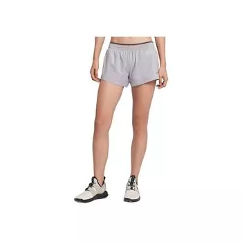 Nike Шорты женские повседневные быстросохнущие с принтом логотипа Серебристые AR2026-095 S