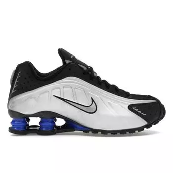 Nike Shox R4 Metallic Silver Racer Blue женские кроссовки черные AR3565-006 39