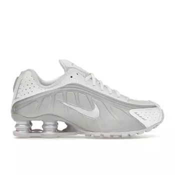 Nike Shox R4 Platinum Barely Grape Женские кроссовки Silver White Metallic-Platinum HF5076-100 36