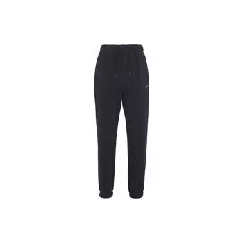 Nike Штаны-джоггеры женские из флиса с вышитым логотипом, черные DQ6813-010 L