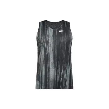 Nike Безрукавная баскетбольная быстросохнущая майка-майка для мужчин, спортивные майки, черные CD0373-010 M