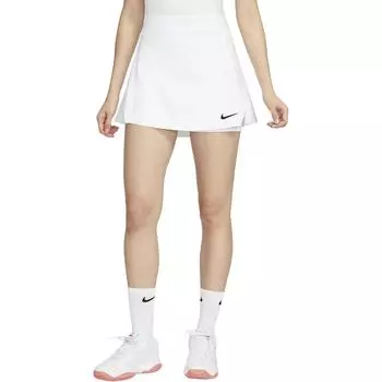 Nike Однотонная быстросохнущая теннисная юбка женские юбки белые DH9553-100 L