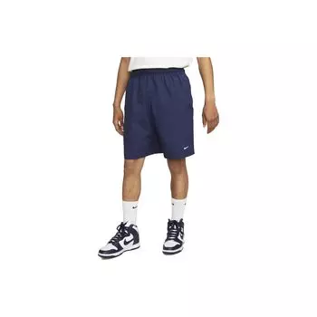 Nike Мужские шорты Solo Swoosh Plain Weave, темно-синие, DX0749-410 L