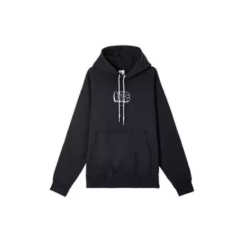 Nike Solo Swoosh Удобное Мягкое Свободное Худи Мужские худи Черный Павлиний HQ4181-010 M