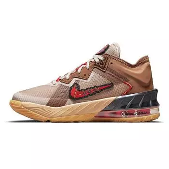 Nike Space Jam x LeBron 18 Low GS Wile E. Детские кроссовки Roadrunner из коллаборации с Roadrunner Multi-Color Racer-Blue Baltic-Blue DJ3760-401 37.5