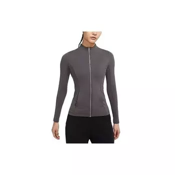 Nike Sport повседневная дышащая куртка с воротником-стойкой женская верхняя одежда серая DD5534-254 M