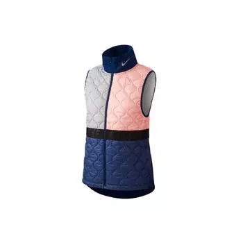 Nike Sport Training Color Block Knit Stand Collar Cotton Жилеты женские Жилеты BV3870-697 L