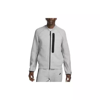Nike Спортивная флисовая куртка-бомбер темно-серого цвета с цветочным принтом/черного цвета для мужчин FB8008-063 M