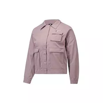 Nike Спортивная куртка Swoosh Multi-Pocket Woven Jacket Женская куртка светло-фиолетового цвета CZ8900-531 XS