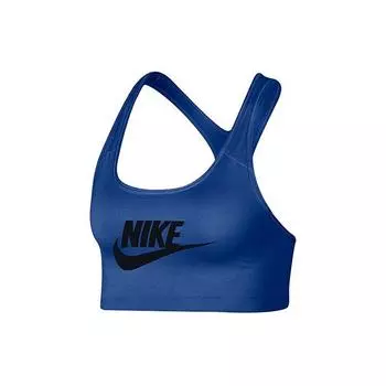 Nike Спортивная майка с логотипом Dri-Fit, женская, цвет синий 899371-438 XS
