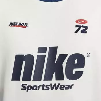 Nike Спортивная одежда Club Crewneck Толстовка Мужская толстовка Sail HQ4949-133 L