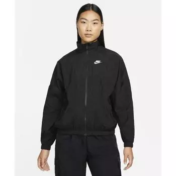 Nike Спортивная одежда Essentials Тканая куртка Windrunner W Черный Белый DM6186 010