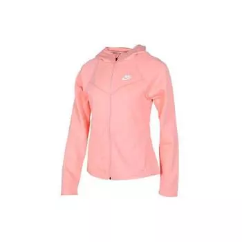 Nike Спортивная повседневная куртка с капюшоном женская куртка розовая BV3456-697 L