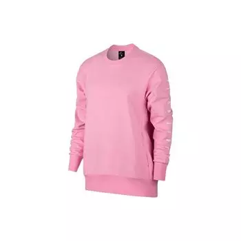 Nike Спортивная толстовка Crew Grx Letter Print с круглым вырезом, женская толстовка розового цвета AT0600-668 M
