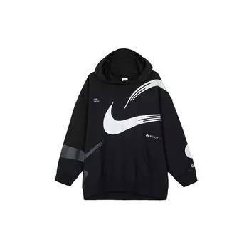 Nike Спортивная толстовка с капюшоном и буквенным принтом серии Year Of The Rabbit CNY, женские топы, черный FD4798-010 M
