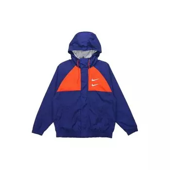 Nike Спортивная ветровка Swoosh Куртка мужская Куртки Синяя CJ4889-455 XL