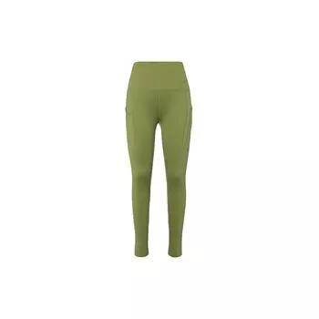 Nike Спортивные леггинсы Go Solid с высокой талией и девятью точками, женские леггинсы грушевидно-зеленого цвета, черные DQ5640-377 L