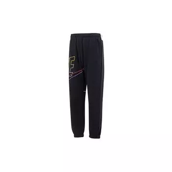 Nike Спортивные штаны Jogger с большим логотипом, мужские, черные, DX0548-010 L