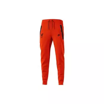 Nike Спортивные штаны Liverpool FC Tech Fleece красные мужские уличные DD9725-612 M