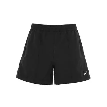 Nike Спортивные тканые шорты средней посадки женские плавки черные FV6623-010 L
