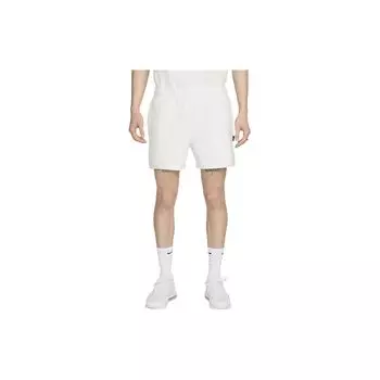 Nike Спортивная одежда Air средней посадки трикотажные повседневные шорты мужские низ Summit-White FN2160-121 L
