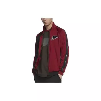 Nike Sportswear Color-Block Logo Повседневная куртка Мужские куртки красные BV4604-677 M