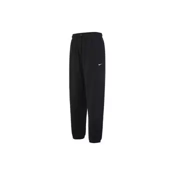 Nike Sportswear Джоггеры с эластичной резинкой на талии и однотонным принтом логотипа, мужские брюки, черные FB2814-010 XL