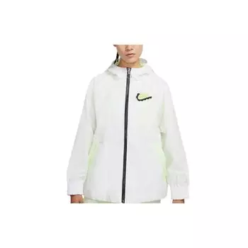 Nike Sportswear Nsw Повседневная свободная тканая куртка с капюшоном Женские куртки Белые DD4532-100 M