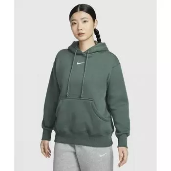 Nike SportsWear Phoenix флисовый свободный пуловер с капюшоном W винтажный зеленый распродажа Dq5861 338 S