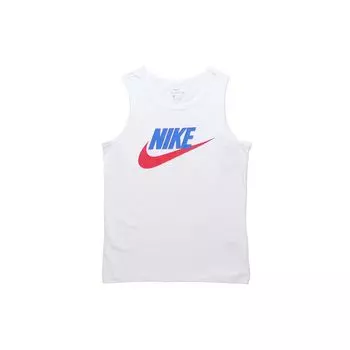 Nike Спортивная майка с принтом для тренировок, мужская, белая AR4992-103 L