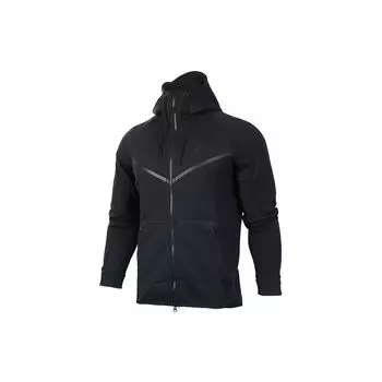 Толстовка с капюшоном Nike Sportswear Tech Fleece Windrunner для мужчин, черная 805145-010 M