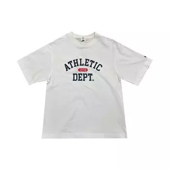 Nike SS23 Логотип Принт Круглый вырез Короткий рукав Футболка Женские Топы Белый FN3709-100 XL