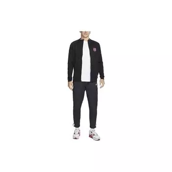 Nike SS23 однотонная куртка на молнии мужская верхняя одежда черная DN3077-010 XXL