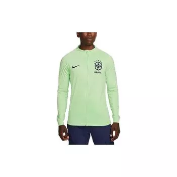 Nike SS23 Однотонная спортивная куртка с логотипом и принтом, мужские куртки, зеленая DX1950-390 S