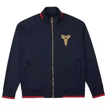 Nike SS24 Kobe Series Fashion Logo Stand воротник молния длинный рукав куртка мужская куртка красный черный FZ0937-475 XXXL
