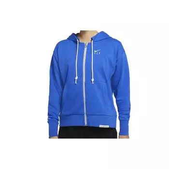 Nike Стандартная толстовка с капюшоном на молнии для баскетбола, женские толстовки с капюшоном, королевский синий CU3794-405 S