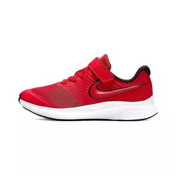 Nike Star Runner 2 PS University Красные детские кроссовки Volt Black AT1801-600