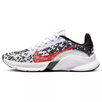 Nike SuperRep Go 3 Flyknit Next Nature White Picante Красные женские кроссовки Black Photon-Dust DH3393-105 38