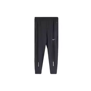 Nike Светоотражающие тренировочные быстросохнущие джоггеры мужские черные 857839-010 S