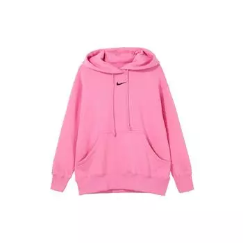 Nike Свитшот с капюшоном из флиса Phoenix, женские топы, игривая, розовая DQ5861-675 M