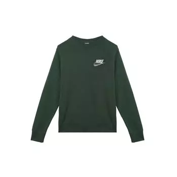 Nike Свитшот с круглым вырезом и длинными рукавами, унисекс, зеленый FB7685-323 L