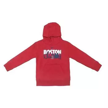 Nike Свитшот с принтом букв, повседневный, детский, красный 3Z3B3SBF8-BOS S