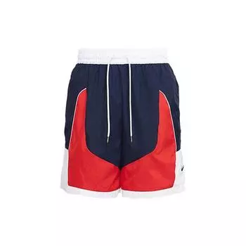 Nike Свободные баскетбольные шорты из тканого шнурка с возвратом, мужские штаны, красные CV1863-419 XXXL