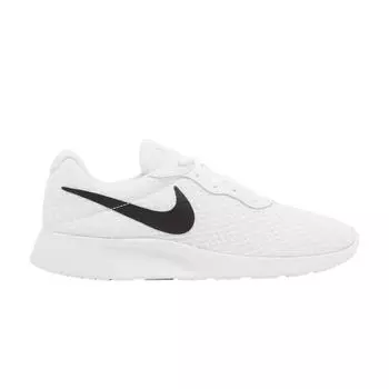 Nike Tanjun Белые Черные Мужские Кроссовки Barely-Volt DJ6258-100 44