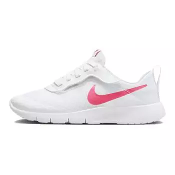Nike Tanjun EasyOn PS белые астровые розовые детские кроссовки Barely-Volt DX9042-102 35