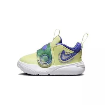 Nike Team Hustle D11 SE TD Luminous Green Ultramarine Детские кроссовки Средне-мягко-розовый Stadium-Green Light-Ultramarine FN6678-300 25