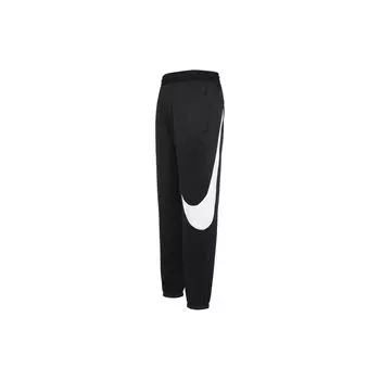 Nike Теплые повседневные вязаные спортивные штаны на флисовой подкладке, мужские брюки черного цвета CK6613-010 M